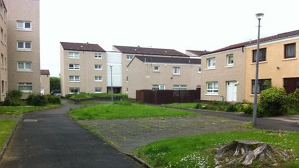 Photo of a housing estate in Renfreshire