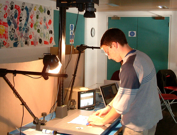Photo of a rostrum being used